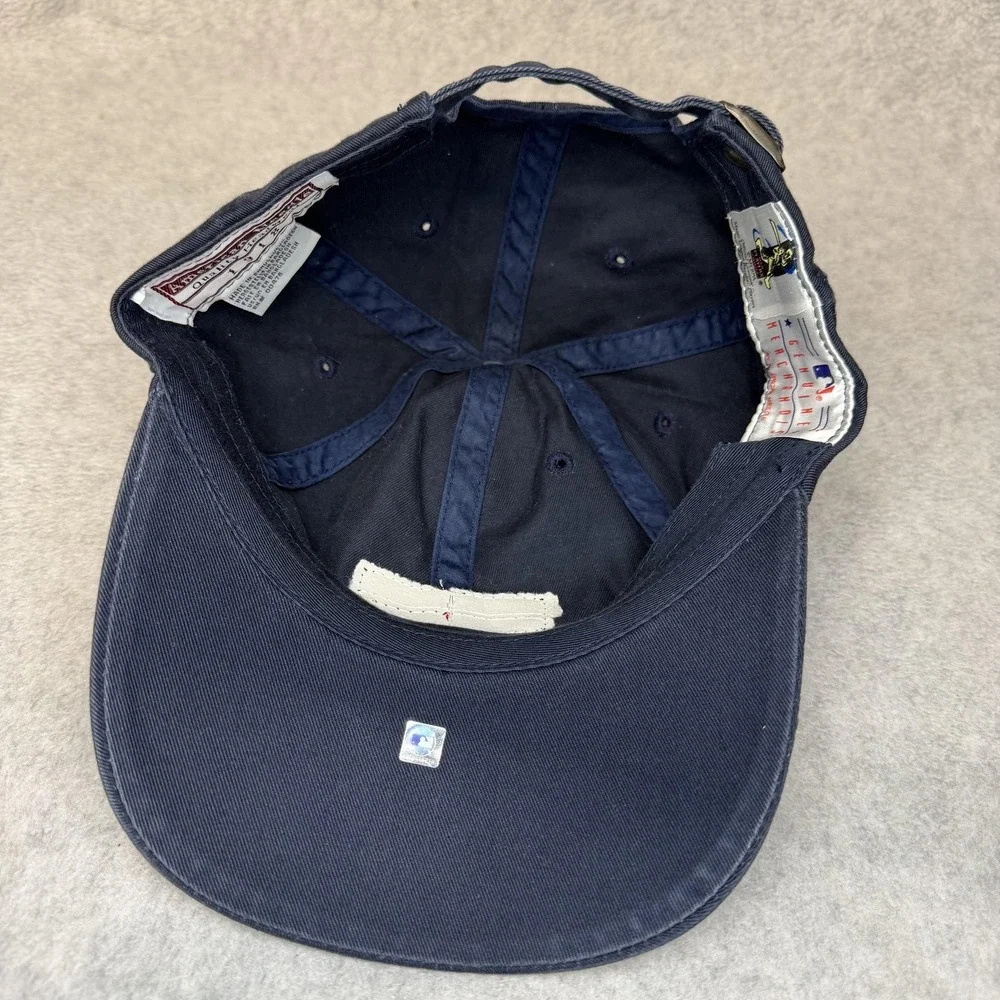 Atlanta Braves Hat Cap Strap Back Mens‎ One Size Blue MLB Baseball Chipper Jones